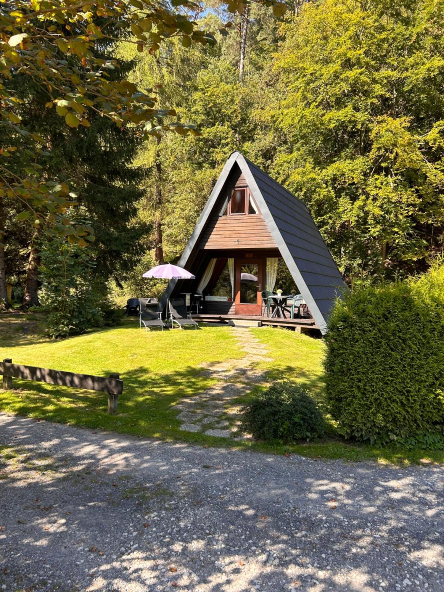 Ferienhaeuser Am Waldschloesschen Лаутентхаль Экстерьер фото